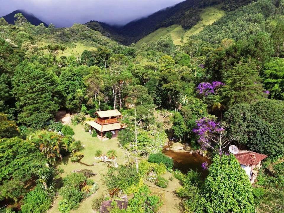 Espirito Das Aguas Chales Lumiar Exterior foto